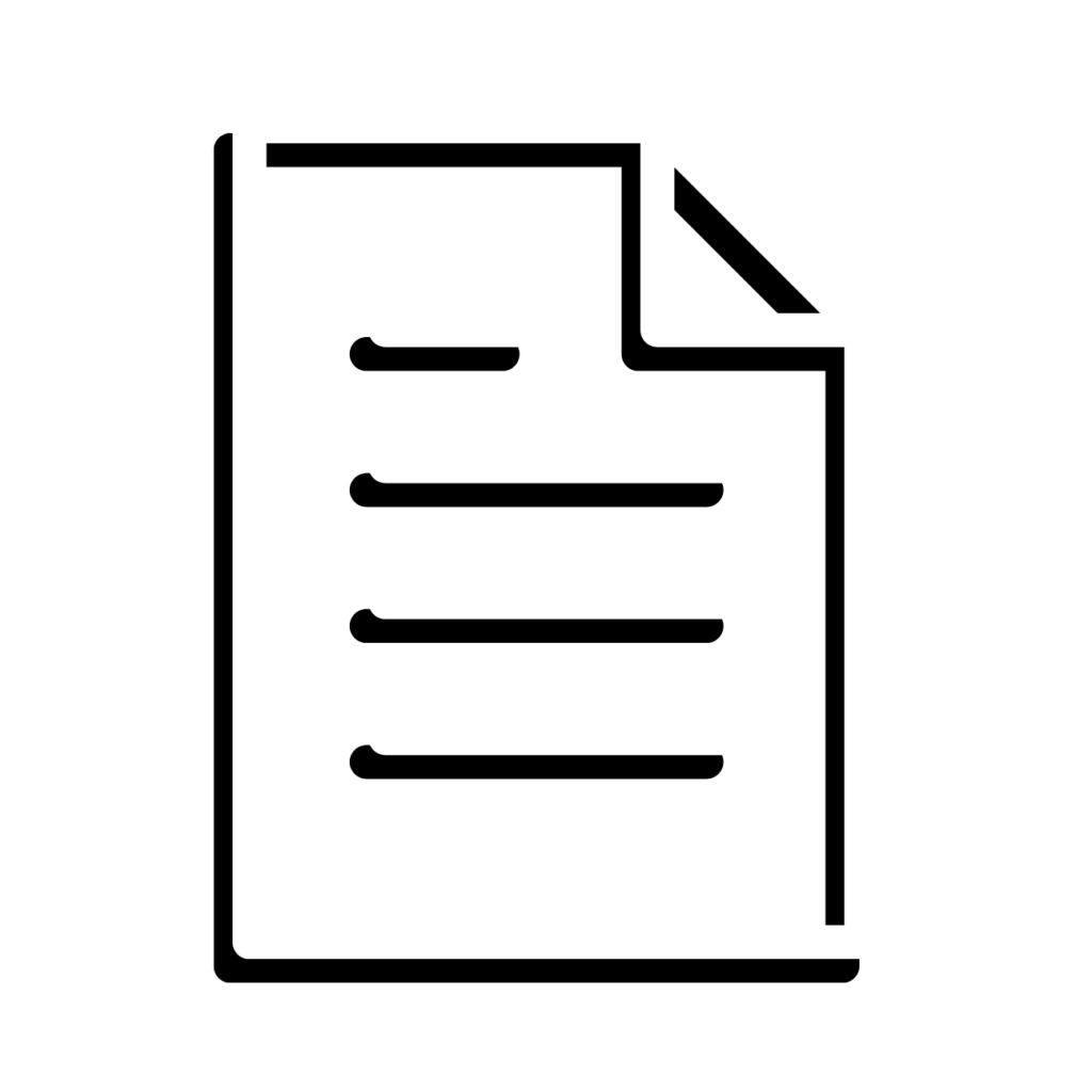 Article Wireframe Icon