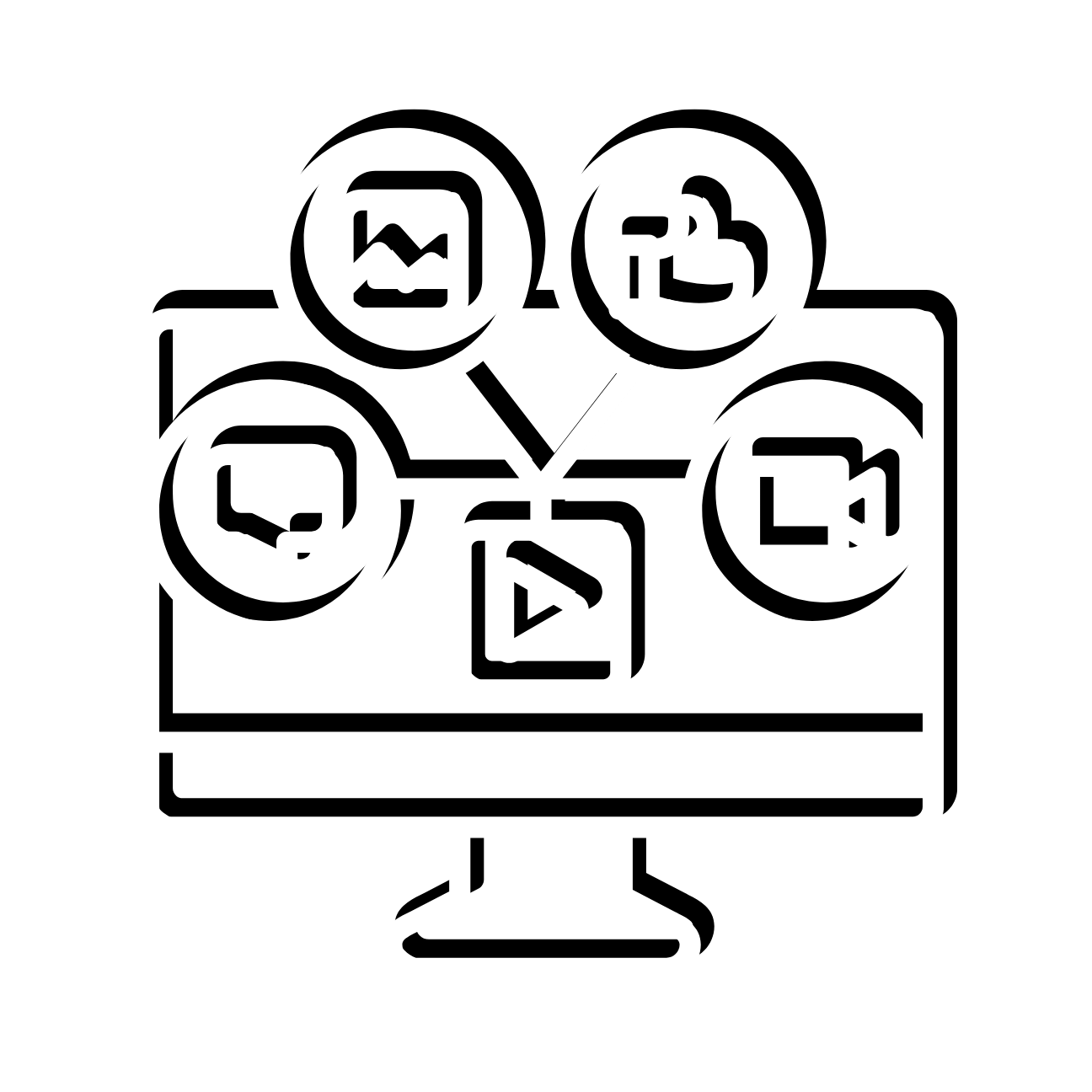 Digital Content Strategy Icon