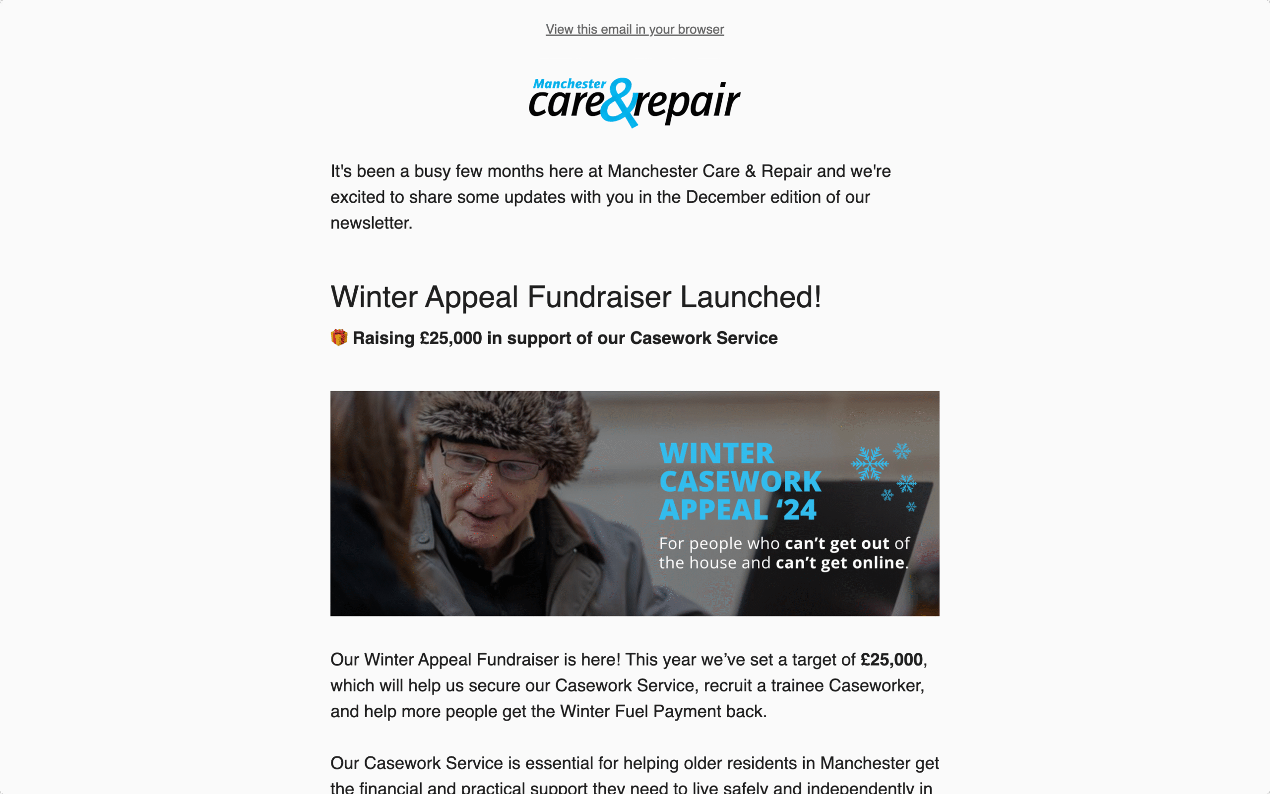 Charity Newsletter: Driving Donations and Raising Awareness